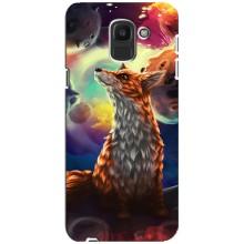 Чохли з картинкою Лисичка для Samsung Galaxy J6 2018, J600F (VPrint) (Лисичка в космосі)