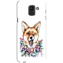 Чохли з картинкою Лисичка для Samsung Galaxy J6 2018, J600F (VPrint) (Весела лисичка)