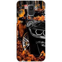 Чохли з Машинами на Самсунґ Дж6 2018 (VPrint) (Чорна Машина)