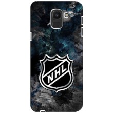 Чохли з прінтом Спортивна тематика для Samsung Galaxy J6 2018, J600F (NHL хокей)