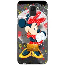 Чехол Disney Mouse Samsung Galaxy J6 2018, J600F (PREMIUMPrint) (Minni с бантиком)