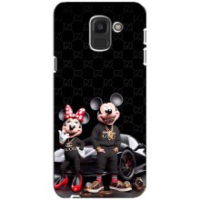 Чехол Disney Mouse Samsung Galaxy J6 2018, J600F (PREMIUMPrint) (Семья Маусов)