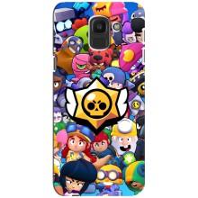Чехол для Samsung Galaxy J6 2018, J600F Бравл Старс (VPrint)
