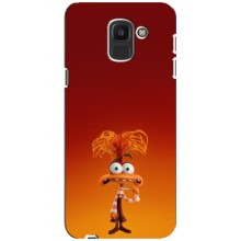 Чехол Головоломка для Samsung Galaxy J6 2018, J600F - (AlphaPrint) – Тревожность