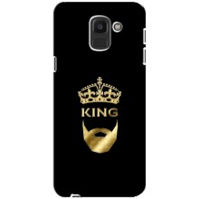 Чохол (Корона на чорному фоні) для Самсунг J6 (2018) – KING