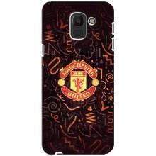 Чохол Манчестер Юнайтед для Самсунґ Дж6 2018 (AlphaPrint) (емблема МЮ)