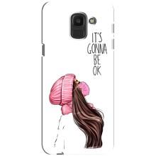 Чохол з друком для Samsung Galaxy J6 2018, J600F - (Мода) (AlphaPrint) (Коронавірус)