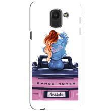 Чохол з друком для Samsung Galaxy J6 2018, J600F - (Мода) (AlphaPrint) (На машині)