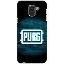 Чеjхол PUBG для Самсунґ Дж6 2018 (AlphaPrint) (Лого PUBG)