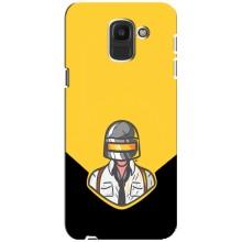 Чеjхол PUBG для Самсунґ Дж6 2018 (AlphaPrint) (Пабг в шоломі)