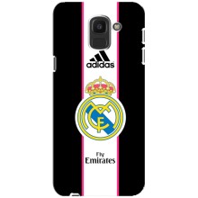 Чехол для Samsung Galaxy J6 2018, J600F с принтом (Лого Real Madrid)