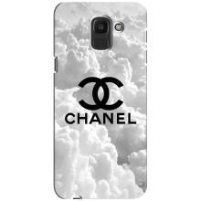 Чехол с Брендами одежды на Самсунг J6 (2018) – CHANEL