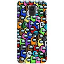 Чохли Амонг Ас для Samsung Galaxy J6 2018, J600F (AlphaPrint) (Убитий)
