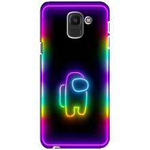 Чохли Амонг Ас для Samsung Galaxy J6 2018, J600F (AlphaPrint) (Яскравий скін)