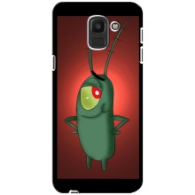 Чехол с картинкой "Одноглазый Планктон" на Samsung Galaxy J6 2018, J600F (Стильный Планктон)