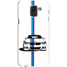 Чохол для Самсунґ Дж6 2018 - з принтом БМВ (AlphaPrint) (Машина БМВ)