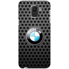 Чохол для Самсунґ Дж6 2018 - з принтом БМВ (AlphaPrint) (Знак БМВ)