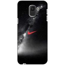 Чохол для Samsung Galaxy J6 2018, J600F - з принтом Найк (AlphaPrint) (Найк червоний)