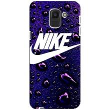 Чохол для Samsung Galaxy J6 2018, J600F - з принтом Найк (AlphaPrint) (Найк принт)