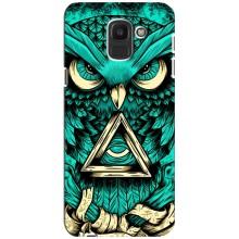 Чохол з пташками на Samsung Galaxy J6 2018, J600F (VPrint) (Сова з оком)