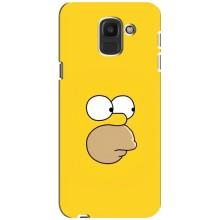Чjхол з Сімпсонами для Samsung Galaxy J6 2018, J600F (VPrint) (Гомер)