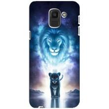 Чохол з картинкою ЛЕВ для Samsung Galaxy J6 2018, J600F (VPrint) (Маленький лев)