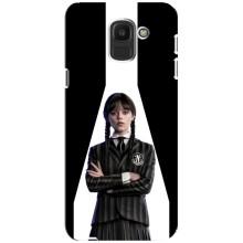 Чохли Венсдей на Samsung Galaxy J6 2018, J600F Уенсдей (AlphaPrint) (W-Wednesday)