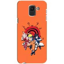 Naruto Anime Чехлы для Самсунг Дж6 2018 (AlphaPrint)