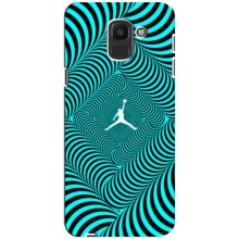 Силиконовый Чехол Nike Air Jordan на Самсунг J6 (2018) (Jordan)