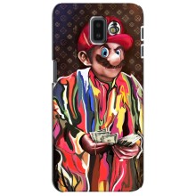 Брендновые Чехлы для Samsung Galaxy J6 Plus, J6 Plus, J610 - (PREMIUMPrint) (Mario LV)