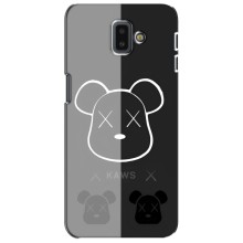 Чехлы для Samsung Galaxy J6 Plus, J6 Plus, J610 - Bearbrick Louis Vuitton (PREMIUMPrint) (БеарБрик глаза)