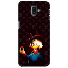 Чехлы для Samsung Galaxy J6 Plus, J6 Plus, J610 - Скрудж МакДак Louis Vuitton (PREMIUMPrint) (Скрудж с бриллиантом)