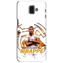 Чохол (TPU) з Футболістом на Samsung Galaxy J6 Plus, J6 Plus, J610 – Мбаппе Реал