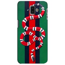 Чехлы ГУЧЧИ для Самсунг J6 Плюс, J6+ 2018 (J610) (AlphaPrint) (Gucci змия)