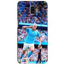 Чехлы с футболистом Ерлинг Холанд для Samsung Galaxy J6 Plus, J6 Plus, J610 (AlphaPrint) (фанаты Холанда)