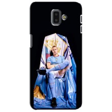 Чехлы с футболистом Ерлинг Холанд для Samsung Galaxy J6 Plus, J6 Plus, J610 (AlphaPrint) (футболист Холанн)