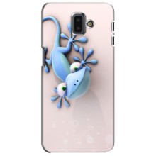 Чохли з зображенням різних тварин на Samsung Galaxy J6 Plus, J6 Plus, J610 (Геккон)
