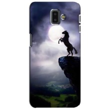 Чохли з зображенням різних тварин на Samsung Galaxy J6 Plus, J6 Plus, J610 (Кінь)