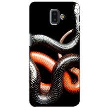Чохли з зображенням різних тварин на Samsung Galaxy J6 Plus, J6 Plus, J610 (Змія)