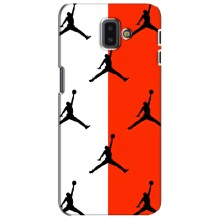 Чехлы для Samsung Galaxy J6 Plus, J6 Plus, J610 - с картинкой JORDAN (AlphaPrint) (Лого Джордан)