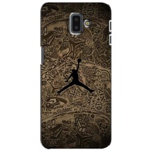Чехлы для Samsung Galaxy J6 Plus, J6 Plus, J610 - с картинкой JORDAN (AlphaPrint) (Logo Jordan)