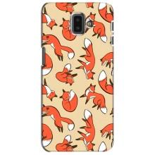 Чехлы с картинкой Лисички для Samsung Galaxy J6 Plus, J6 Plus, J610 (VPrint) (Лисички)