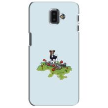 Чехлы с картинкой собаки Патрон для Samsung Galaxy J6 Plus, J6 Plus, J610 (AlphaPrint) (Сапер Пес)