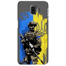 Чехлы с картинкой ЗСУ для Samsung Galaxy J6 Plus, J6 Plus, J610 (AlphaPrint) (АРТ солдат)