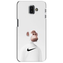 Чехлы с Обезьянами NFT для Samsung Galaxy J6 Plus, J6 Plus, J610 (AlphaPrint) (обезьяна NFT Nike)