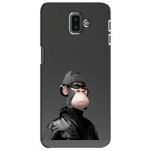 Чехлы с Обезьянами NFT для Samsung Galaxy J6 Plus, J6 Plus, J610 (AlphaPrint) (стильная обезьяна NFT)
