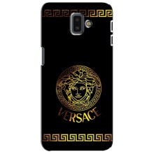 Чехлы VERSACE для Самсунг J6 Плюс, J6+ 2018 (J610) (PREMIUMPrint) (Logo Versace)