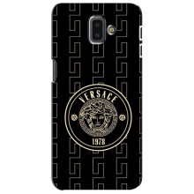 Чехлы VERSACE для Самсунг J6 Плюс, J6+ 2018 (J610) (PREMIUMPrint) – Лого Версаче