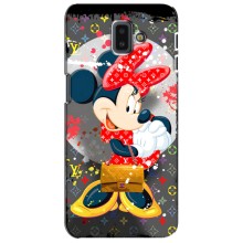 Чехол Disney Mouse Samsung Galaxy J6 Plus, J6 Plus, J610 (PREMIUMPrint) (Minni с бантиком)