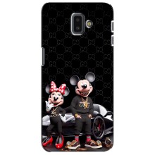 Чехол Disney Mouse Samsung Galaxy J6 Plus, J6 Plus, J610 (PREMIUMPrint) (Семья Маусов)